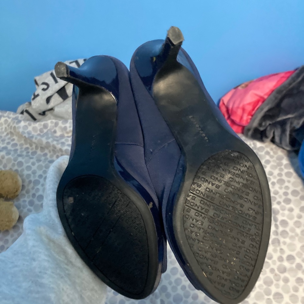 Blue heels